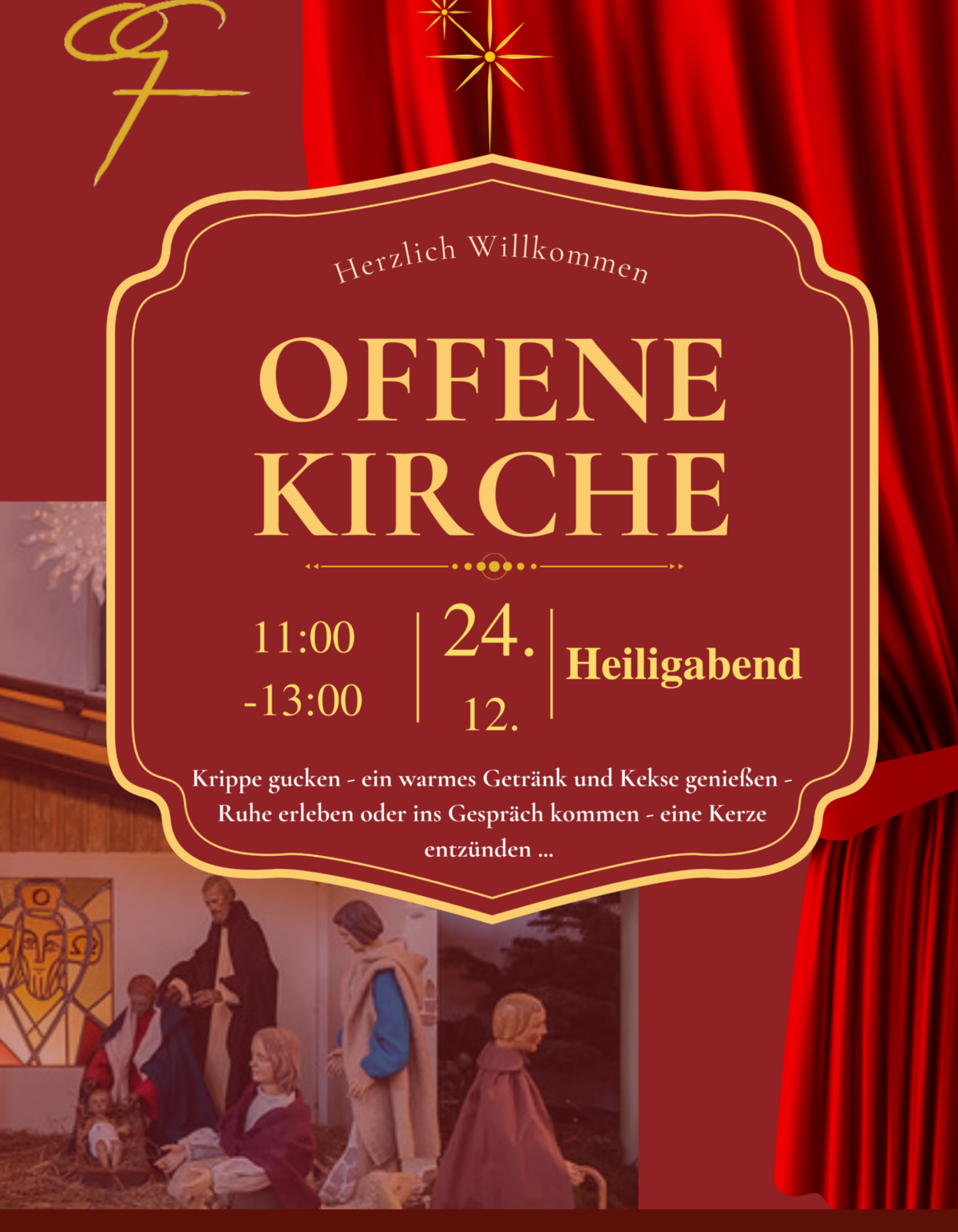 Offene Kirche am Heiligabend