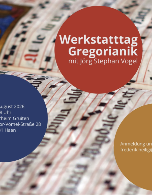 Werkstatttag Gregorianik