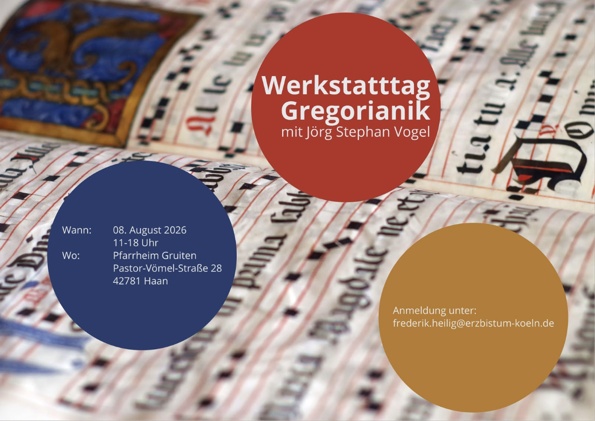 Werkstatttag Gregorianik