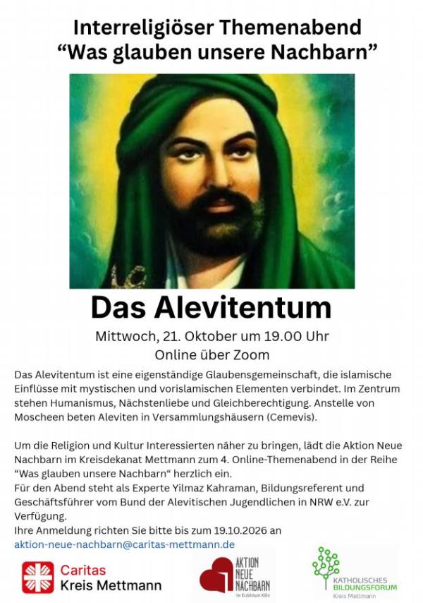 Online-Themenabend: Das Alevitentum