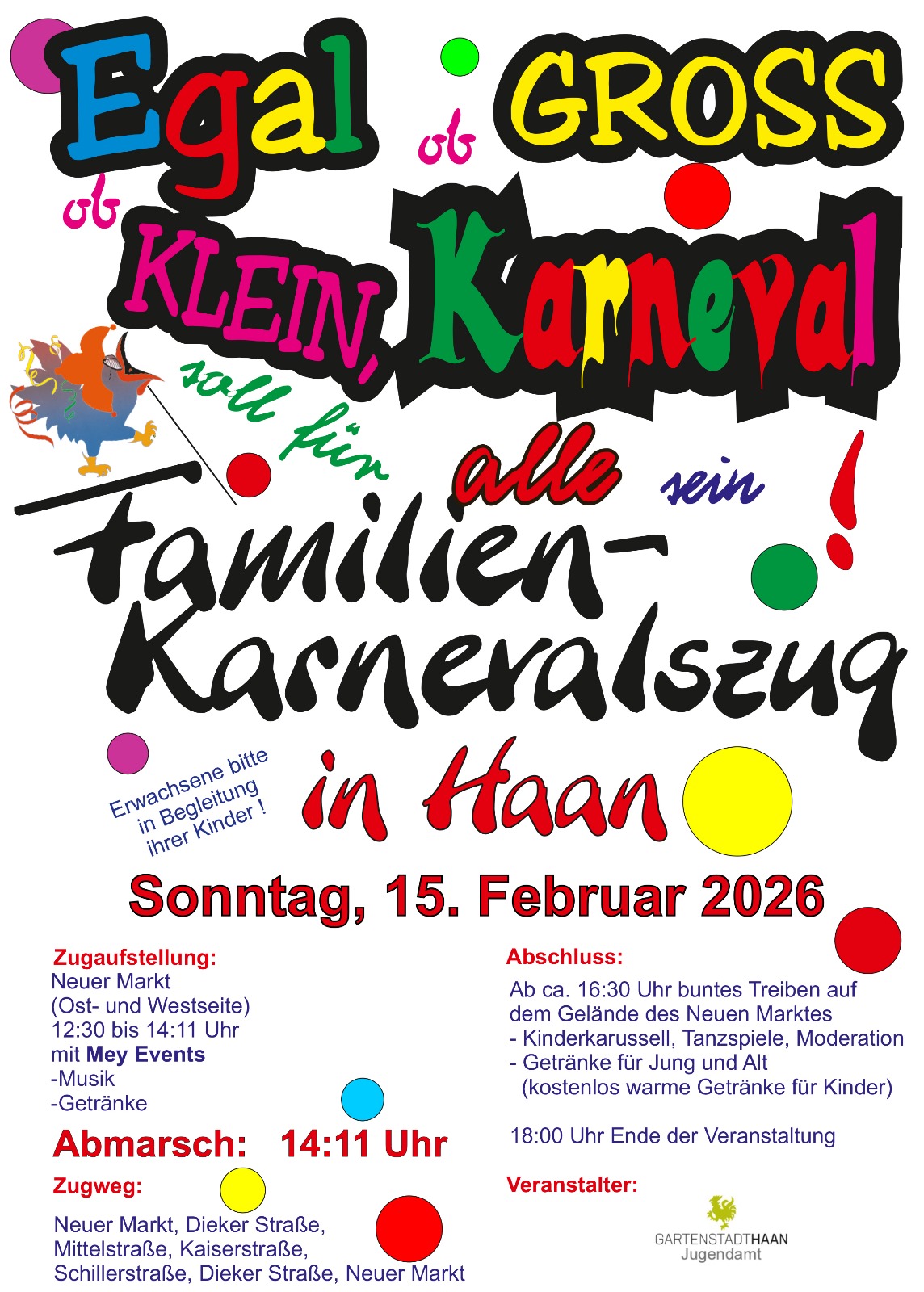 Flyer Karneval 2026