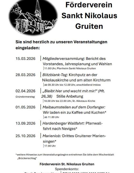 Förderverein St. Nikolaus