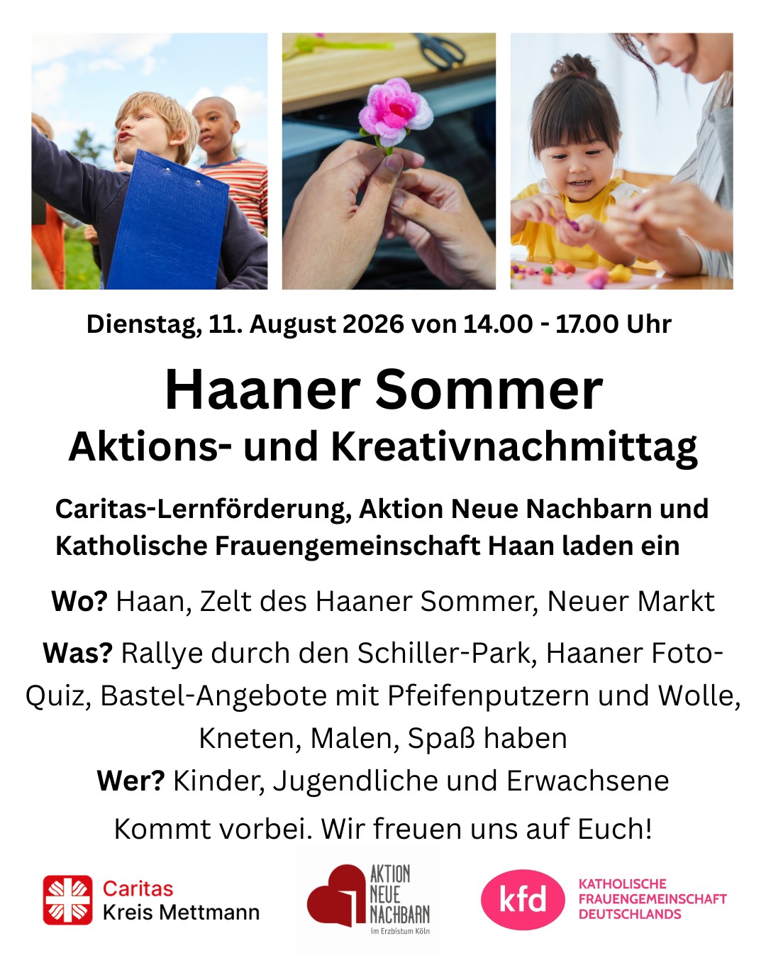 Aktionsnachmittag Haaner Sommer