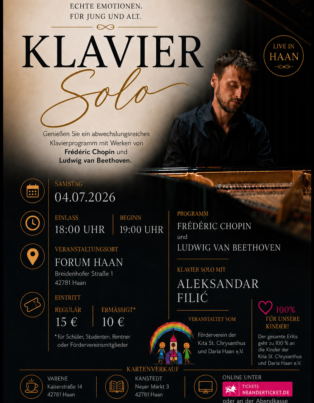 Solo Klavierkonzert