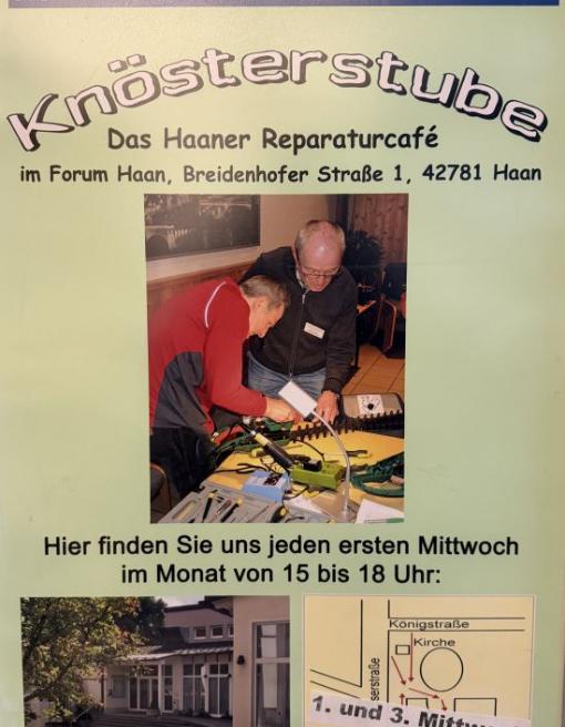 Reparatur-Café Knösterstube